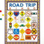 Road Trip Bingo Game Free Printable Happiness Is Homemade