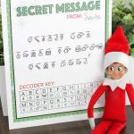 Secret Message From Santa Printable Over The Big Moon