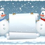 Snowman Vector Cards