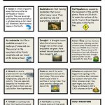 Speaking Cards Natural Disasters Worksheet Free ESL