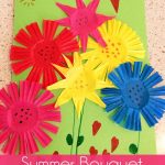 Summer Bouquet Greeting Card Craft Skip To My Lou