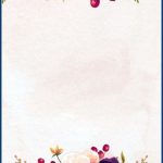 Understand The Background Of Blank Invitation Card