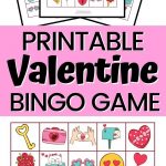 Valentine Bingo Free Printable Valentine Bingo Free