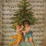 Vintage Christmas 5 5x7 Images Download Print Etsy