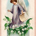 Vintage Easter Greeting Card Illustration A Vintage
