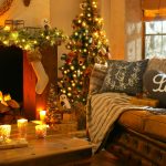 Wallpaper Christmas New Year Home Light Fire Candles
