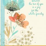 Watercolor Flowers Anniversary Card From Us Greeting