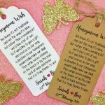 Wedding Honeymoon Fund Money Request Poem Card Favour