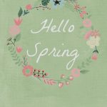 Welcome Spring W Four Free Printables Glued To My Crafts