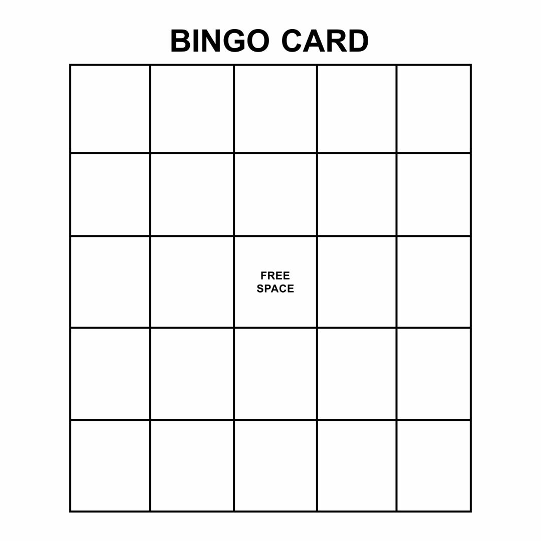 10 Best Custom Bingo Card Printable Template Printablee