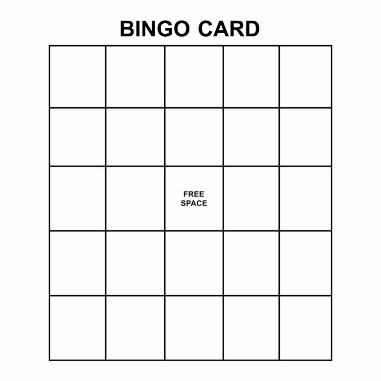 10 Best Custom Bingo Card Printable Template Printablee