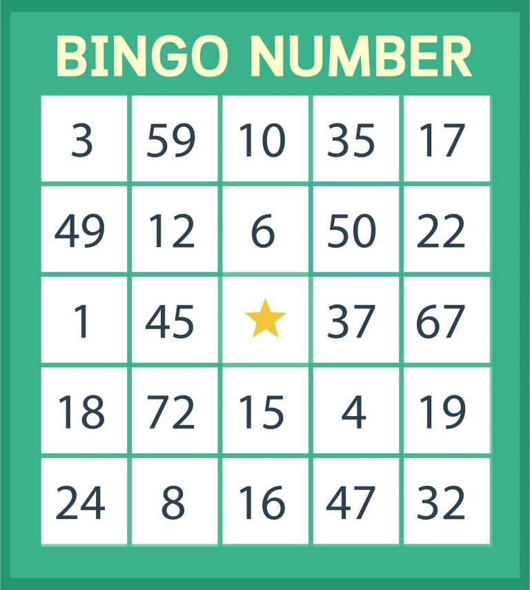 10 Best Free Printable Number Bingo Printablee