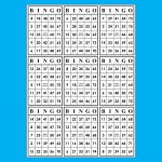 10 Best Paper Bingo Sheets Printable Printablee