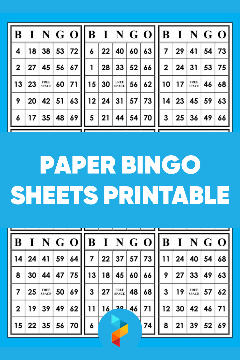 10 Best Paper Bingo Sheets Printable Printablee