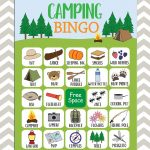 20 Camping Bingo Cards 20 Unique Prefilled Game Cards