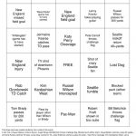 2015 Superbowl Commercials Bingo Cards To Download Print