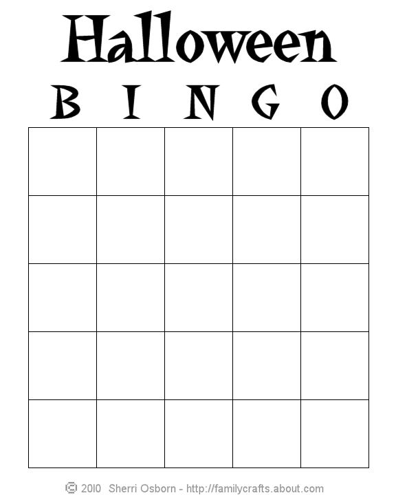 21 Eerily Enjoyable Halloween Bingo Cards KittyBabyLove