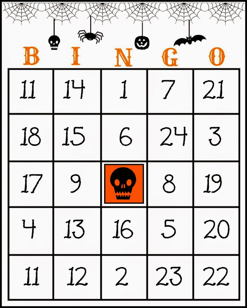 25 Printable Halloween Bingo Cards Printable Card Free