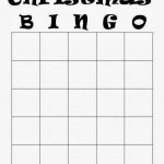 3 Blank Christmas Bingo Templates