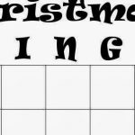 3 Blank Christmas Bingo Templates