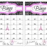 40 Printable Birthday Bingo Cards Prefilled With Numbers