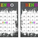 40 Printable Birthday Bingo Cards Prefilled With Numbers