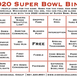 40 Printable Super Bowl Bingo Cards Printable Bingo Cards
