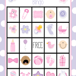 50 Free Printable Baby Bingo Cards Free Printable