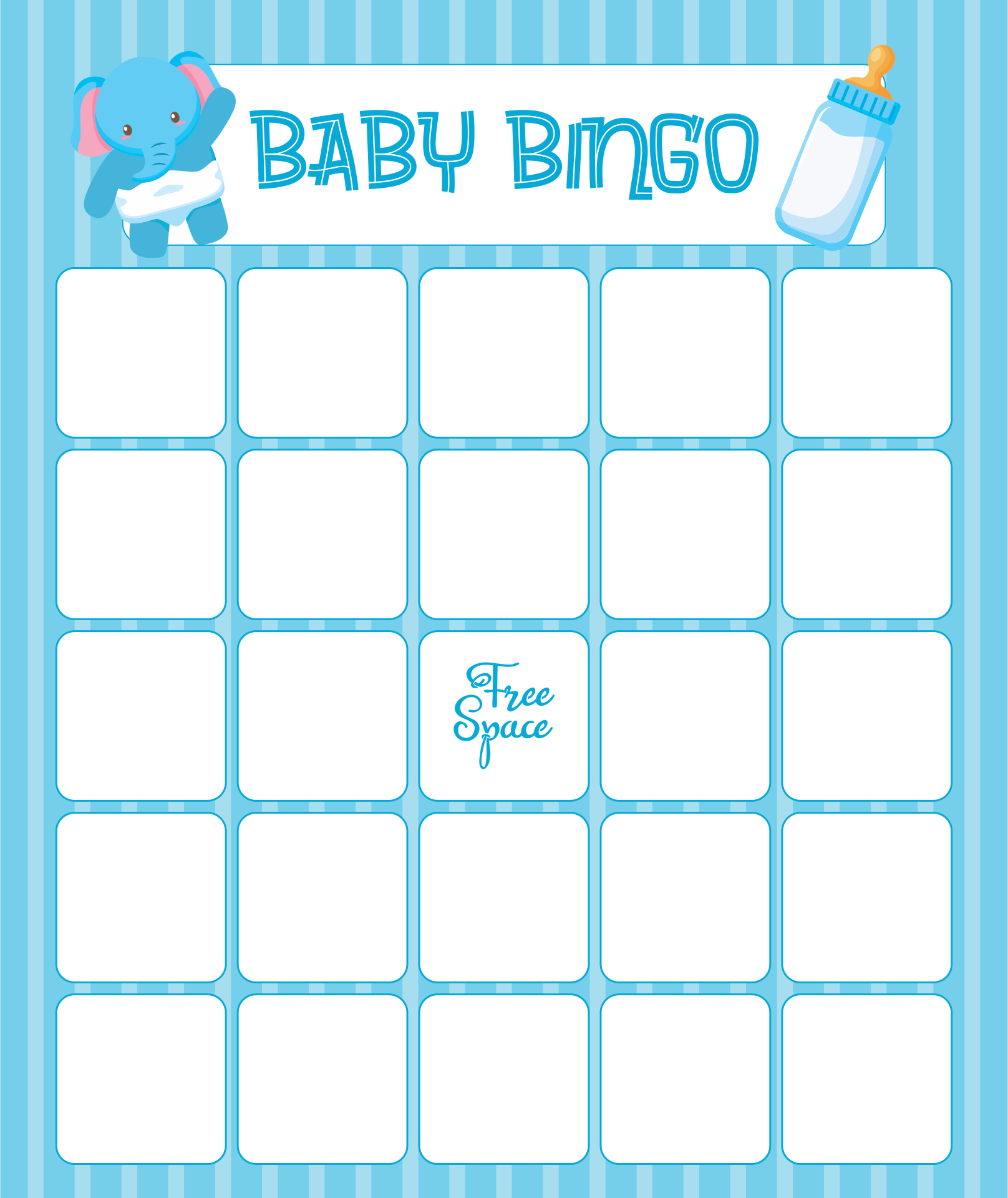 6 Best Free Printable Bingo Template Printablee