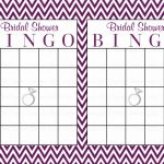 60 Bridal Bingo Cards Blank 60 Prefilled Cards Printable