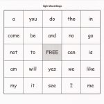 9 Best Sight Word Bingo Cards Printable Printablee