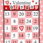 9 Sets Of Free Printable Valentine Bingo Cards