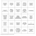 911 Dispatcher Bingo Cards To Download Print And Customize