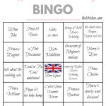 A Royal Wedding Watch Party Royal Wedding Bingo