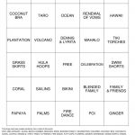 ALOHA Bingo Cards To Download Print And Customize