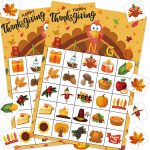 Amazon Thanksgiving Games Thanksgiving Bingo Game