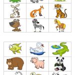 Animals Bingo Cards English ESL Worksheets For Distance