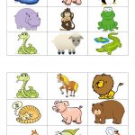 Animals Bingo Cards Worksheet Free ESL Printable