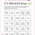 Bachelorette Party Bingo Cards Printable Game Ice Breaker