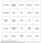 Barbie Bingo Cards To Download Print And Customize