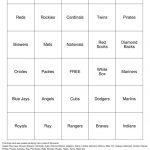 Baseball Bingo Cards To Download Print And Customize