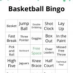 Basketball Bingo Free Printable Bingo Cards And Games