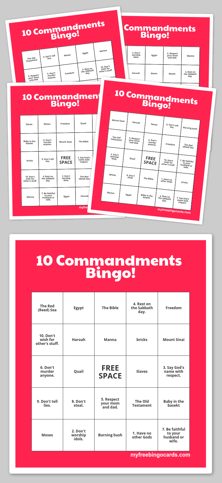 Bible Bingo Cards Printables Free Printable Bingo Cards