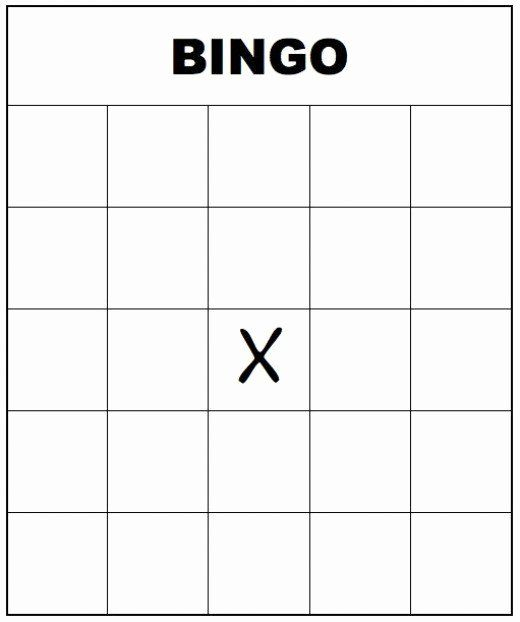 Bingo Card Template Free Fresh Download Halloween Bingo 