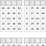 Bingo Cards 1002 Cards 6 Per Page Immediate Pdf Download
