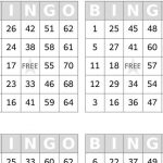 Bingo Cards 1002 Cards 6 Per Page Immediate Pdf Download