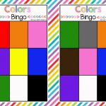 Bingo Colors Printable Bingo Printable Bingo Cards