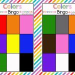 Bingo Colors Printable Bingo Printable Bingo Cards