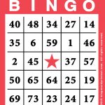 Bingo Printable 1 75 Printable Bingo Cards