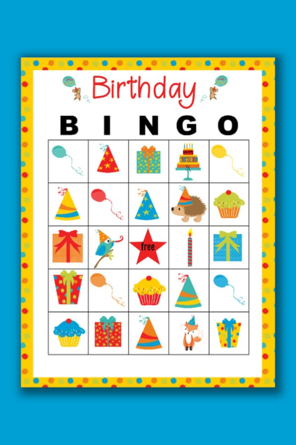 Birthday Bingo